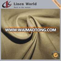 21s*19s High Quality Plain Dyed Ramie Cotton Blend Fabric